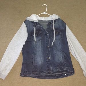 Jean Jacket/ Sweatshirt